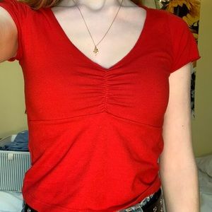 rare red brandy gina top